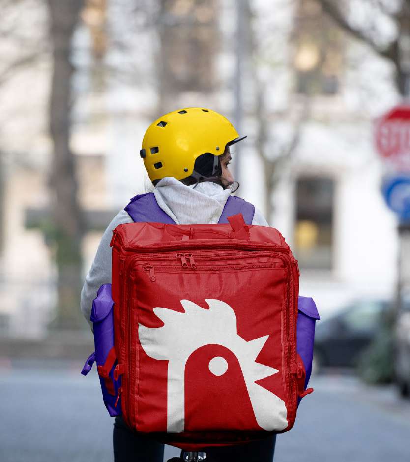 Big Rooster delivery bag