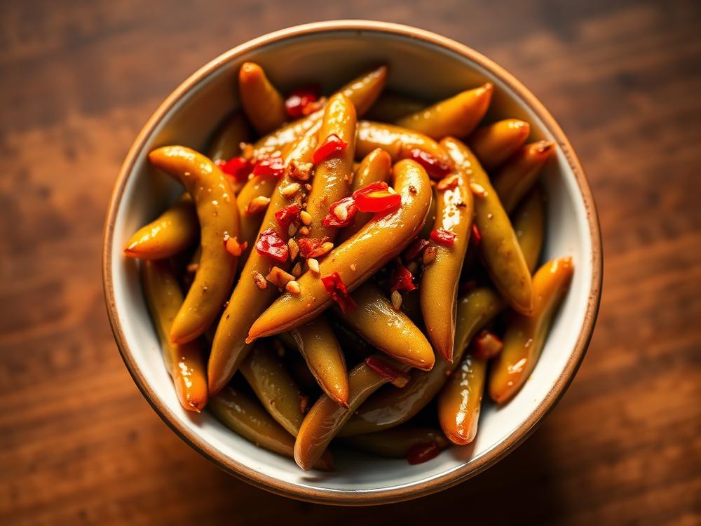 Spicy Teriyaki Edamame